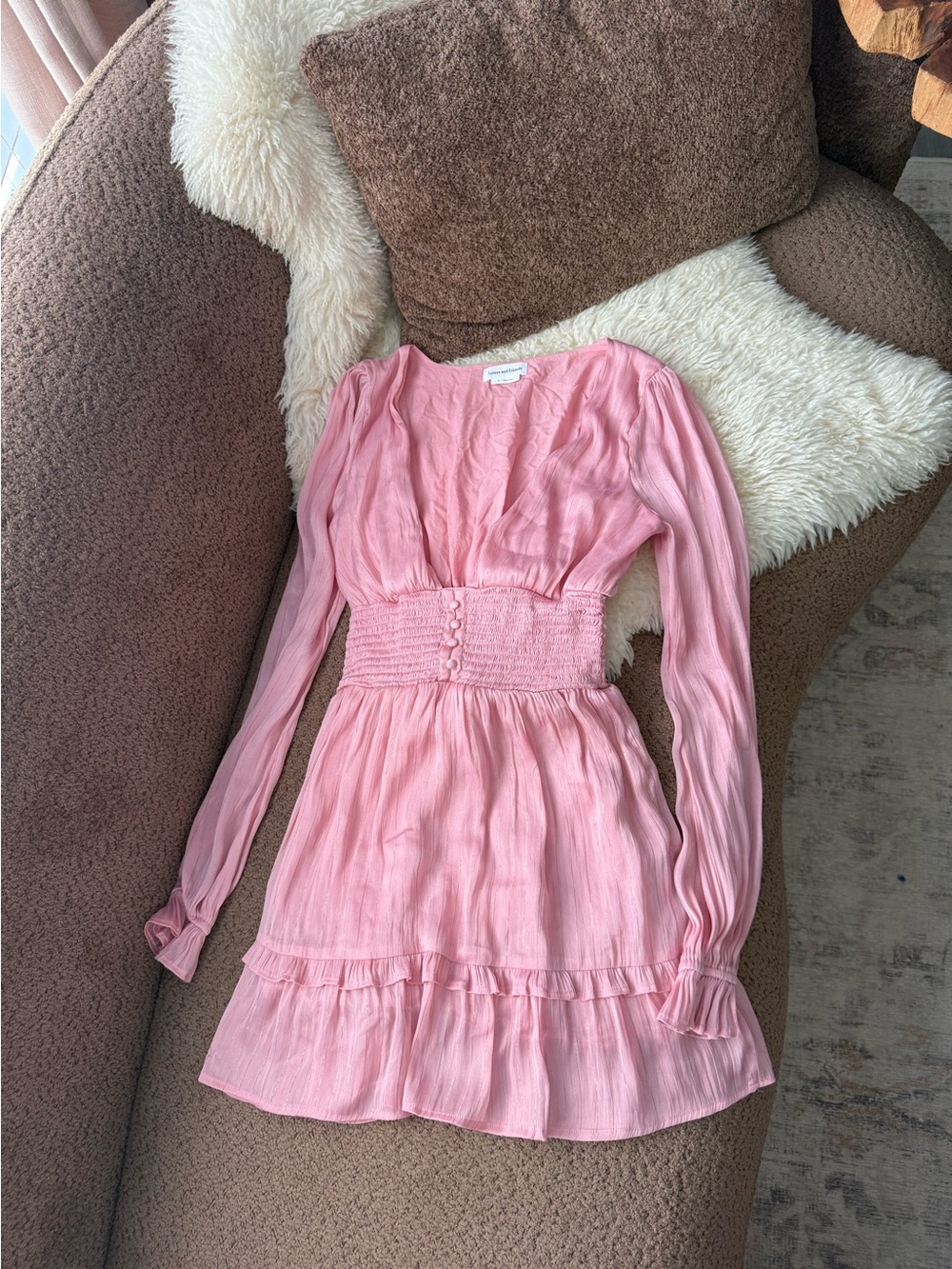 Lovers and Friends Arline Dress in Pink